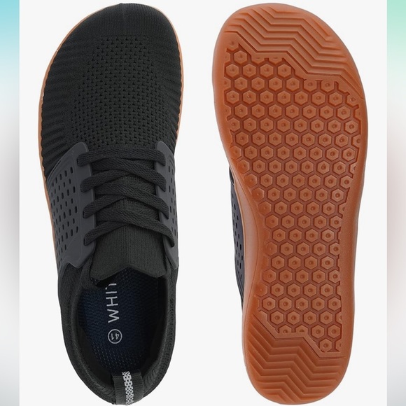 WHITIN Men's Minimalist Barefoot Sneakers 8 Wide Zero Drop Midfoot Stability - Picture 9 of 10